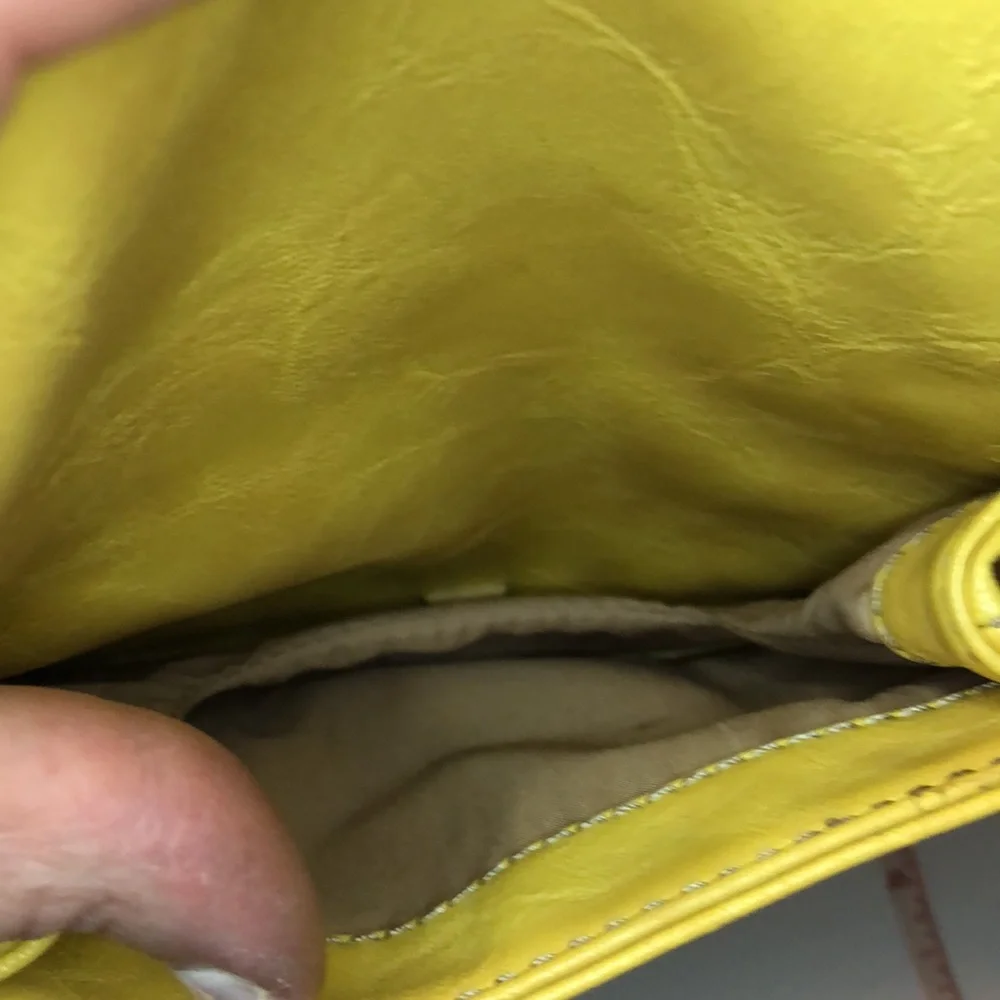 BOGO Liz Claiborne Yellow Crossbody Bag
